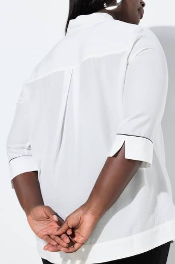 Plus size veliki brojevi Bluza 3/4 rukava A kroja za punije