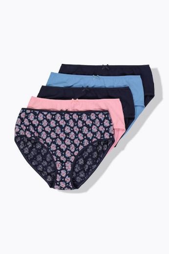 Plus size veliki brojevi Gaćice midi 5 komada za punije