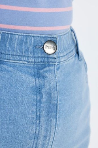 Plus size veliki brojevi Suknja od trapera za punije