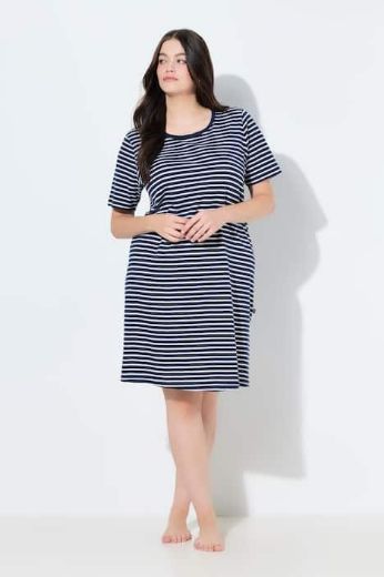 Plus size veliki brojevi Spavaćica kratkih rukava za punije