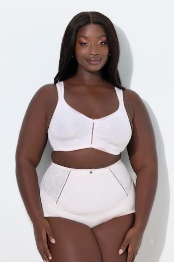 Plus size veliki brojevi Grudnjak bez žice s širokim naramenicama za punije