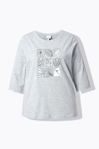 Plus size veliki brojevi Majica 3/4 rukava za punije