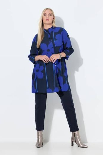 Plus size veliki brojevi Tunika 3/4 rukava A kroja za punije