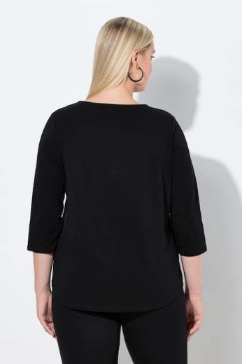Plus size veliki brojevi Bluza 3/4 rukava A kroja za punije