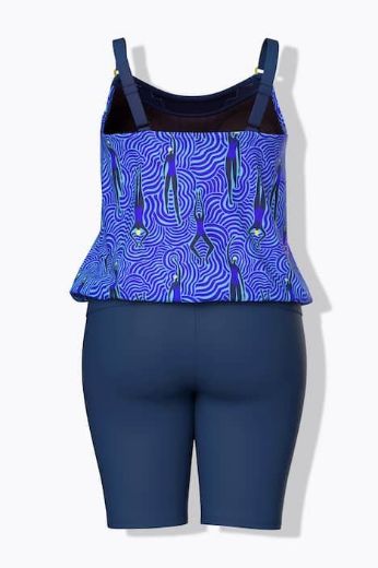 Plus size veliki brojevi Kupaći kostim tankini za punije