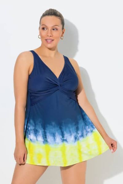 Veliki brojevi Kupaći kostim haljina moda za punije