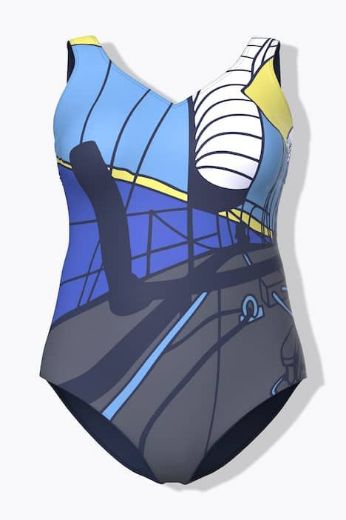 Plus size veliki brojevi Kupaći kostim jednodijelni za punije