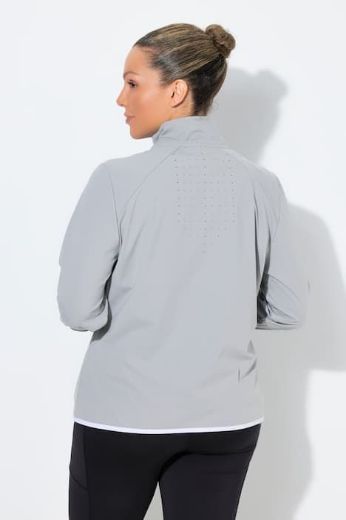 Plus size veliki brojevi Trenirka gornji dio s patentnim zatvaračem za punije