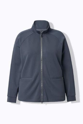 Plus size veliki brojevi Trenirka gornji dio s patentnim zatvaračem za punije