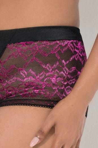 Plus size veliki brojevi Gaćice hipster s dodatkom ukrasne čipke za punije