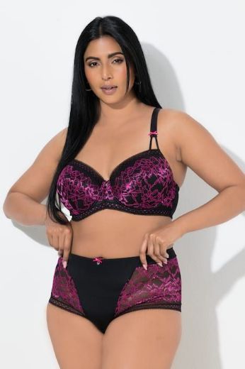 Plus size veliki brojevi Gaćice hipster s dodatkom ukrasne čipke za punije