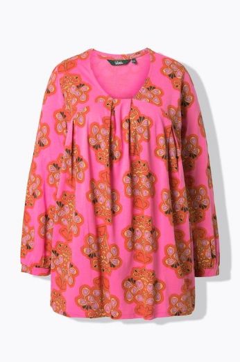 Plus size veliki brojevi Majica dugih rukava A kroja za punije