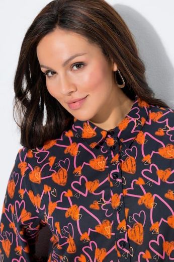 Plus size veliki brojevi Bluza dugih rukava A kroja za punije