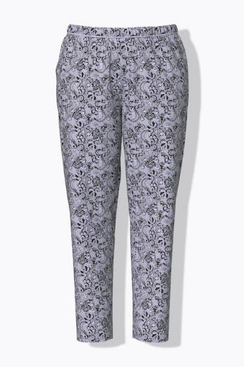 Plus size veliki brojevi Pidžama kratkih rukava i dugih nogavica za punije