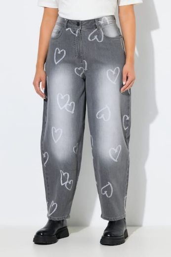 Plus size veliki brojevi Traperice širokih nogavica za punije