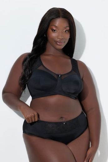 Plus size veliki brojevi Grudnjak širokih naramenica za punije