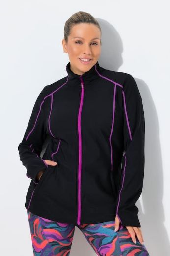 Plus size veliki brojevi Jakna funkcionalna s patentnim zatvaračem za punije