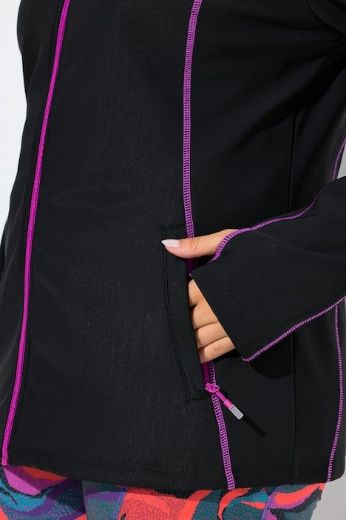 Plus size veliki brojevi Jakna funkcionalna s patentnim zatvaračem za punije