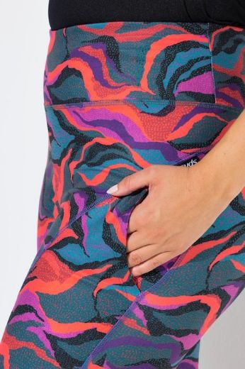 Plus size veliki brojevi Tajice 3/4 nogavica visokog struka za punije