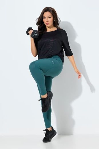 Plus size veliki brojevi Tajice sportske visokog struka za punije