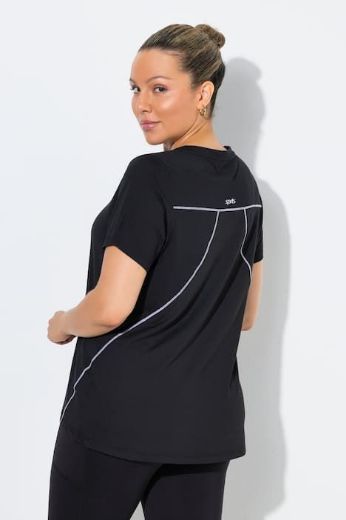 Plus size veliki brojevi Majica kratkih rukava V ovratnika za punije