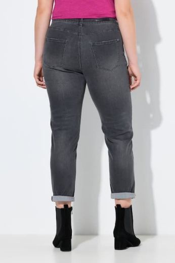 Plus size veliki brojevi Traperice povišenog struka za punije