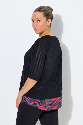 Plus size veliki brojevi Majica sportska 3/4 rukava za punije