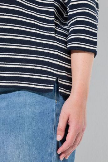 Plus size veliki brojevi Majica Polo 3/4 rukava za punije