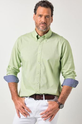 Plus size veliki brojevi Košulja dugih rukava  dvobojna za punije