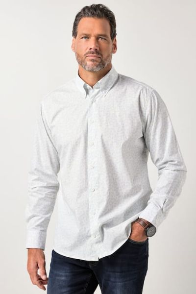 Veliki brojevi Košulja dugih rukava cvjetnog uzorka moda za punije