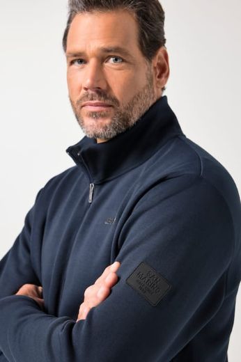 Plus size veliki brojevi Majica dugih rukava sa patentnim zatvaračem za punije