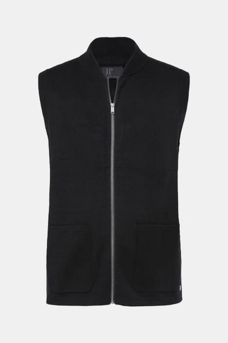 Plus size veliki brojevi Prsluk pleteni s patentnim zatvaračem za punije