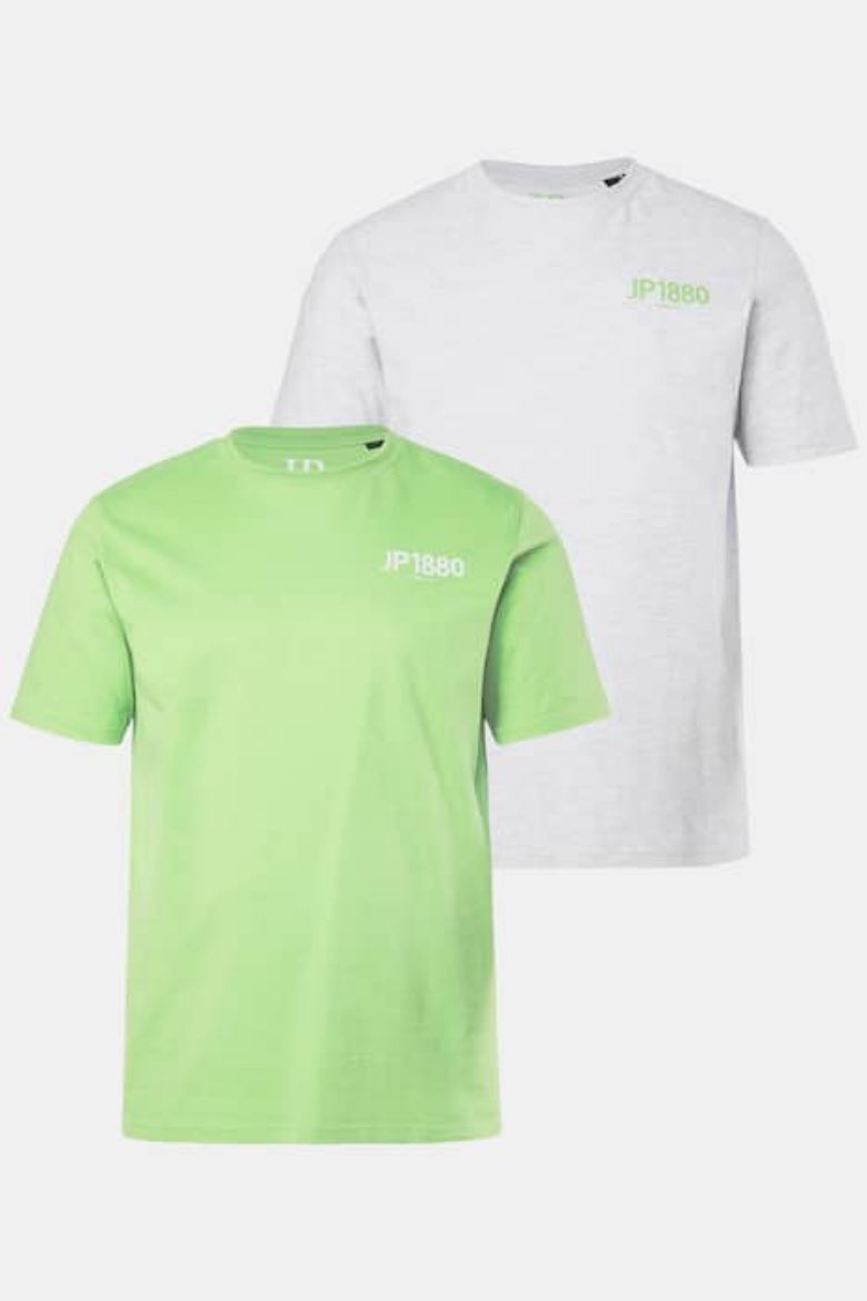 Plus size veliki brojevi Majica kratkih rukava 2 komada za punije