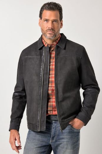 Plus size veliki brojevi Jakna kožna sa patentnim zatvaračem za punije