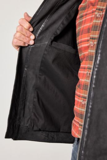 Plus size veliki brojevi Jakna kožna sa patentnim zatvaračem za punije