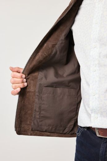 Plus size veliki brojevi Prsluk kožni sa patentnim zatvaračem za punije