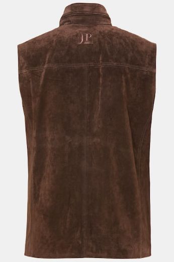 Plus size veliki brojevi Prsluk kožni sa patentnim zatvaračem za punije