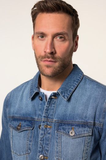 Plus size veliki brojevi Jakna traper za punije