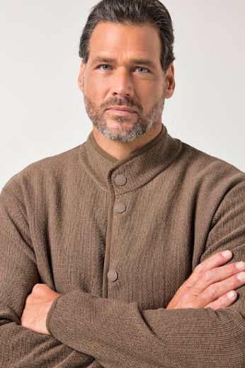 Plus size veliki brojevi Jakna pletena za punije