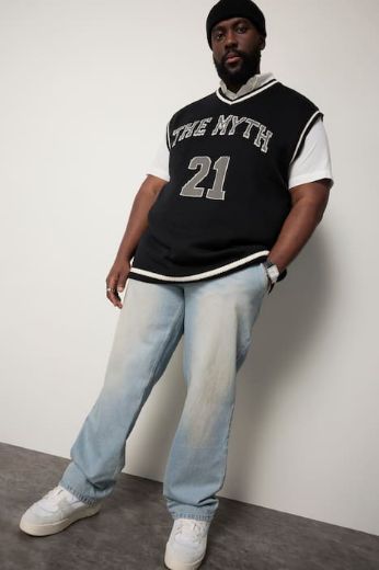 Plus size veliki brojevi Traperice baggy za punije