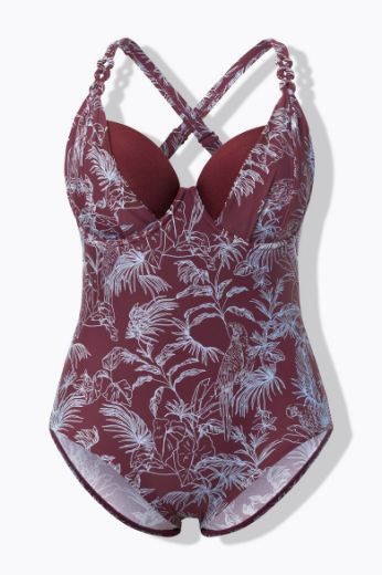 Plus size veliki brojevi Kupaći kostim jednodijelni za punije