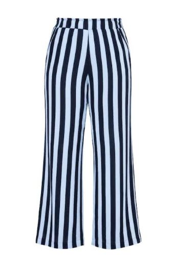 Plus size veliki brojevi Hlače od muslina širokih nogavica za punije