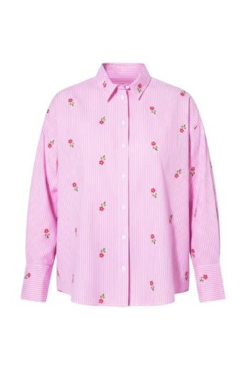 Plus size veliki brojevi Košulja dugih rukava šireg kroja za punije