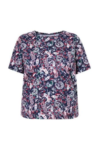 Plus size veliki brojevi Majica kratkih rukava šireg kroja za punije