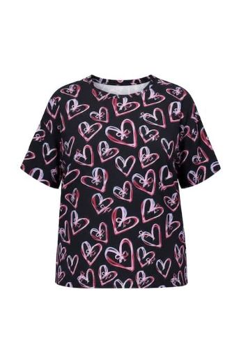 Plus size veliki brojevi Majica kratkih rukava šireg kroja za punije