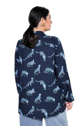 Plus size veliki brojevi Košulja dugih rukava ravnog kroja za punije