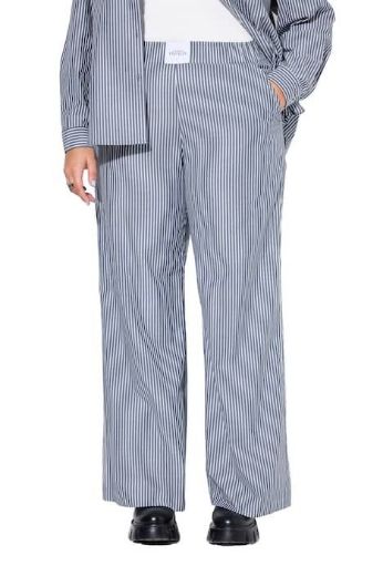 Plus size veliki brojevi Hlače širokih nogavica elastičnog struka za punije