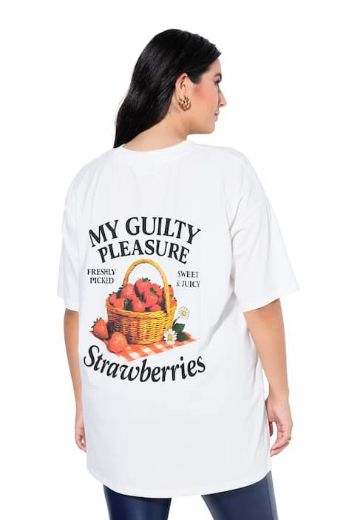 Plus size veliki brojevi Majica kratkih rukava šireg kroja za punije