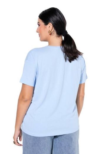 Plus size veliki brojevi Majica kratkih rukava šireg kroja za punije