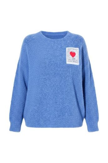 Plus size veliki brojevi Pulover dugih rukava šireg kroja za punije